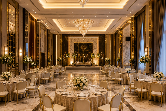 Banquet hall interior