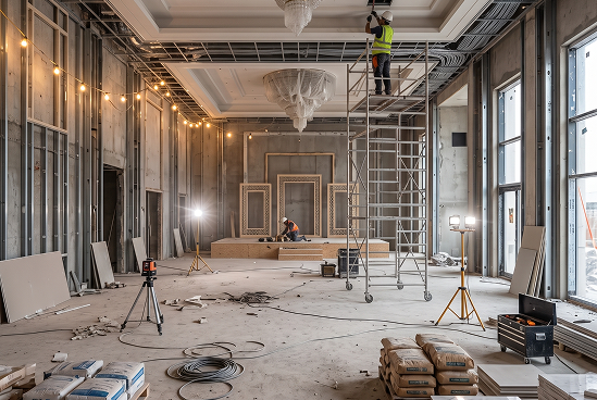 Banquet hall interior